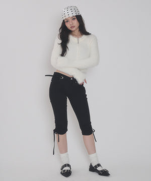 ホワイト モデル：163cm F着用