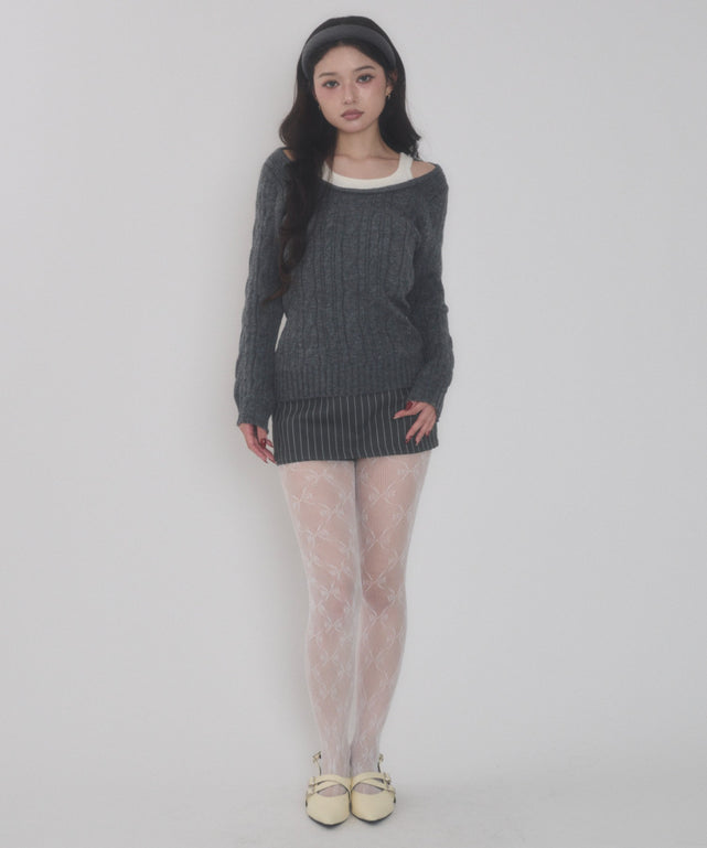グレー モデル：163cm F着用
