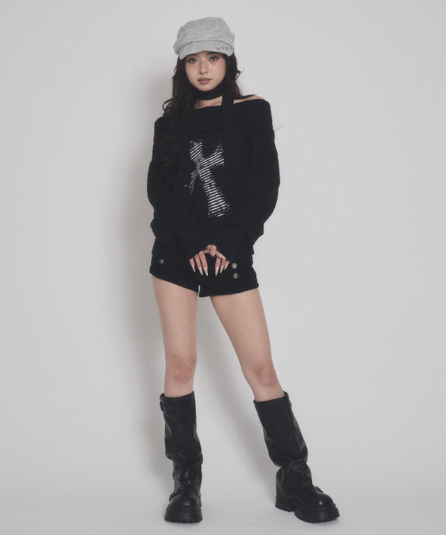 ブラック モデル：163cm F着用