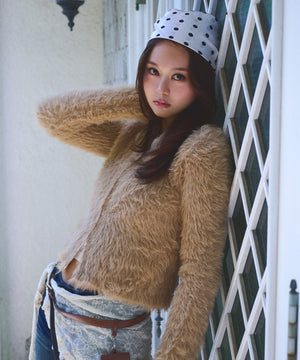 ベージュ モデル：170cm F着用