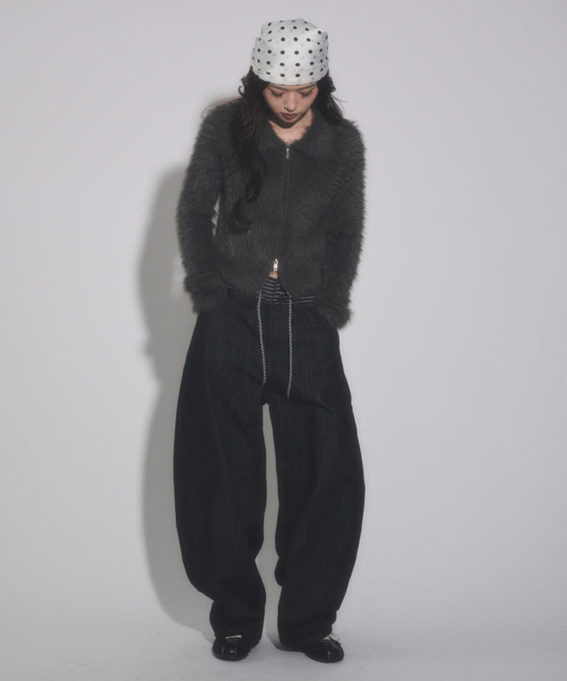 チャコール モデル：163cm F着用