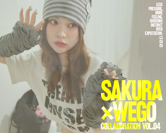 SAKURA× WEGO COLLABORATION vol.4発売決定！来店イベントも開催☆