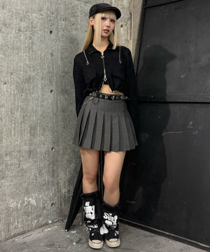 ブラック モデル：167㎝ FREE着用