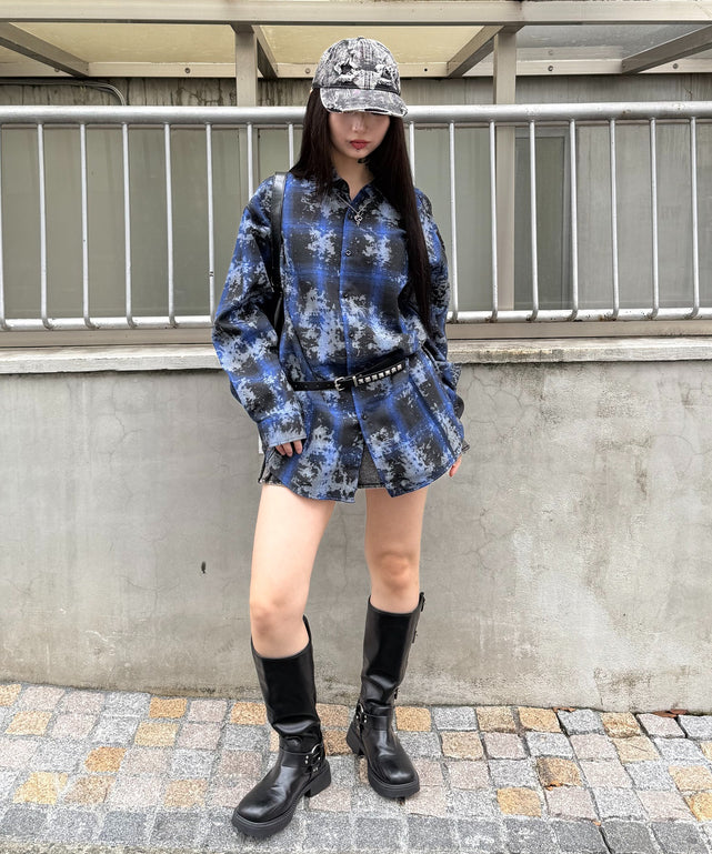 ブルー モデル：160㎝ FREE着用