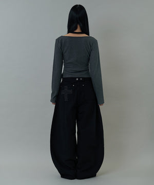 グレー モデル：168㎝ F着用