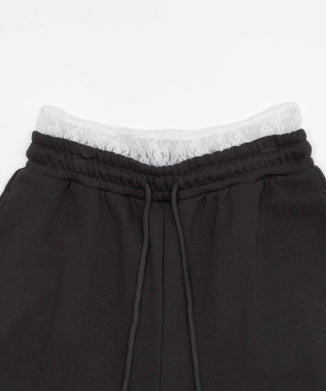 レースドッキングハーフパンツ