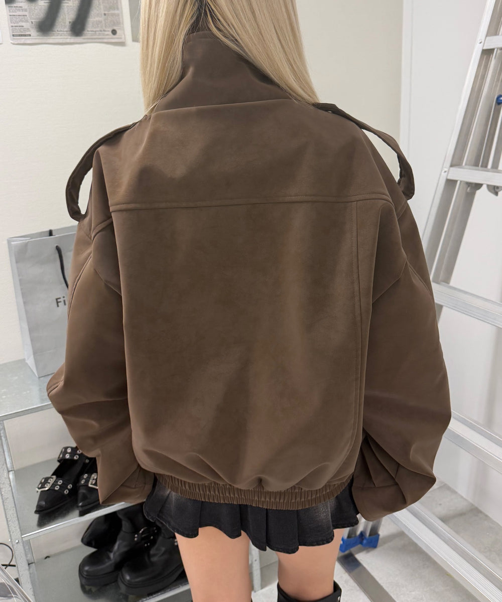 ブラウン モデル:160cm F着用