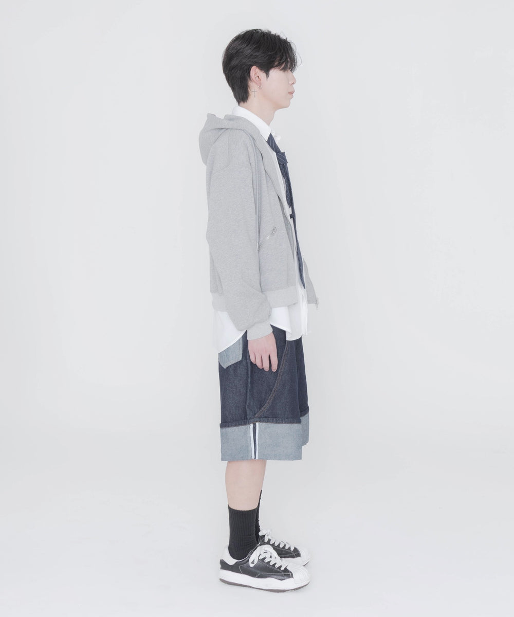 デニムインディゴ モデル:178cm L着用