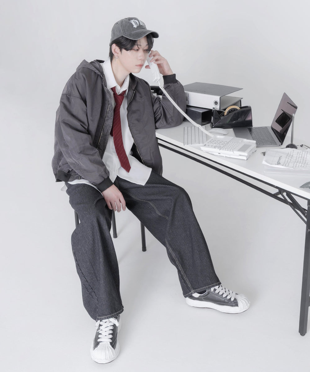 デニムインディゴ モデル:178cm L着用