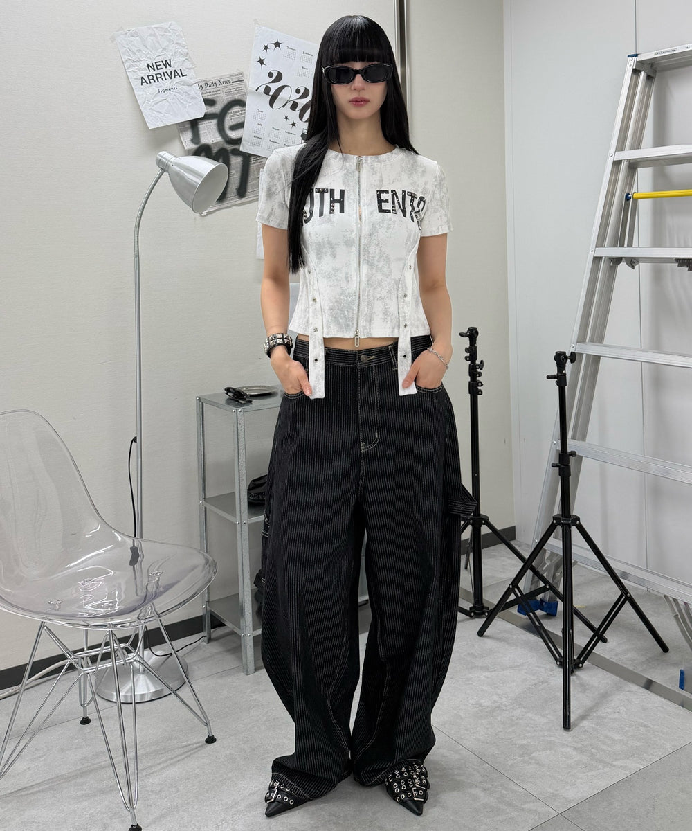 ホワイト モデル:168cm F着用