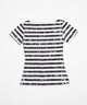 ラインストーンスカルTシャツ
