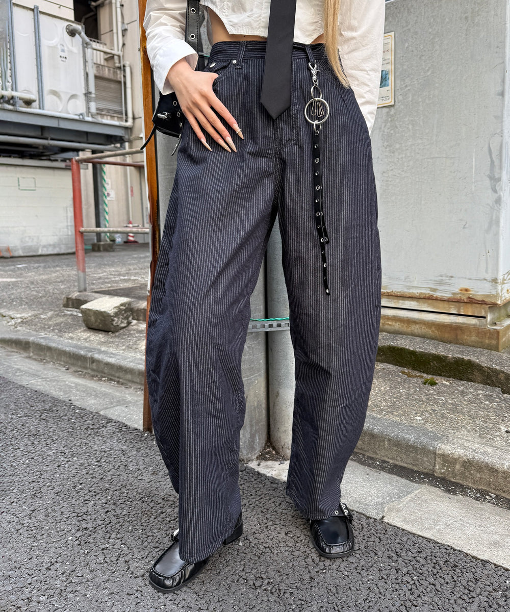 ネイビー モデル：159cm L着用