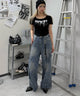 デニム中濃 モデル:168cm L着用