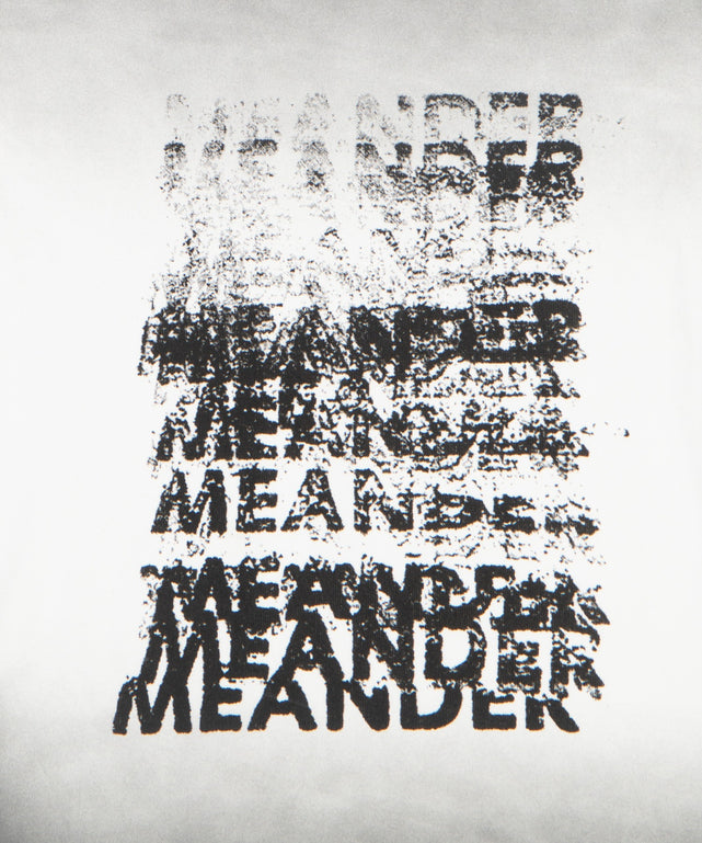 MEANDERフェードTシャツ