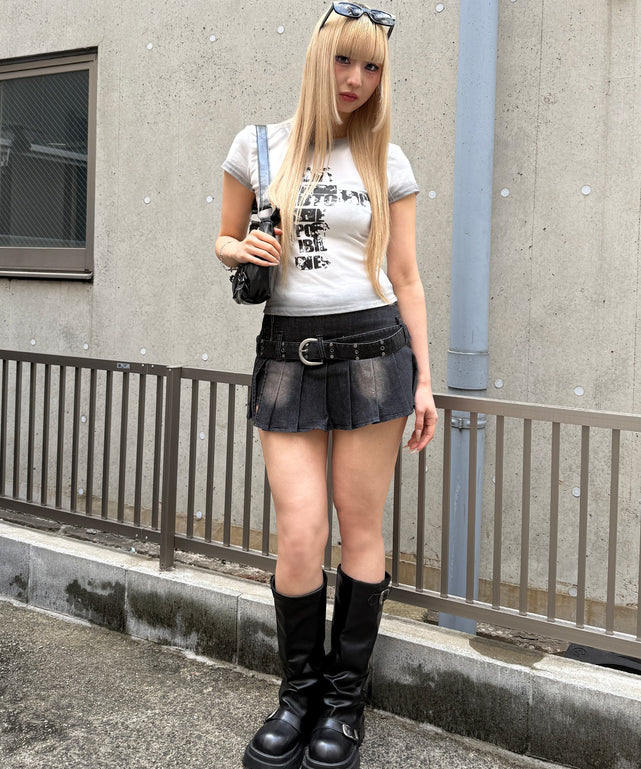 ホワイト モデル:168cm F着用