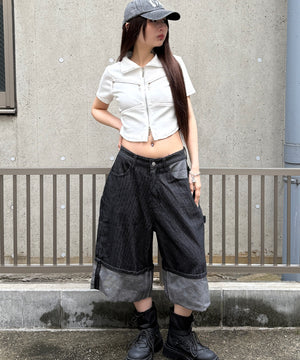 ホワイト モデル：159cm F着用