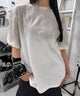 ミニマルFGMTSロゴT/ホワイト モデル:168cm F着用