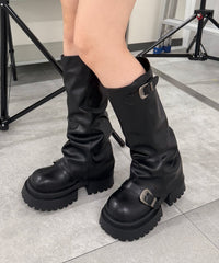 ベルテッドカバーブーツ