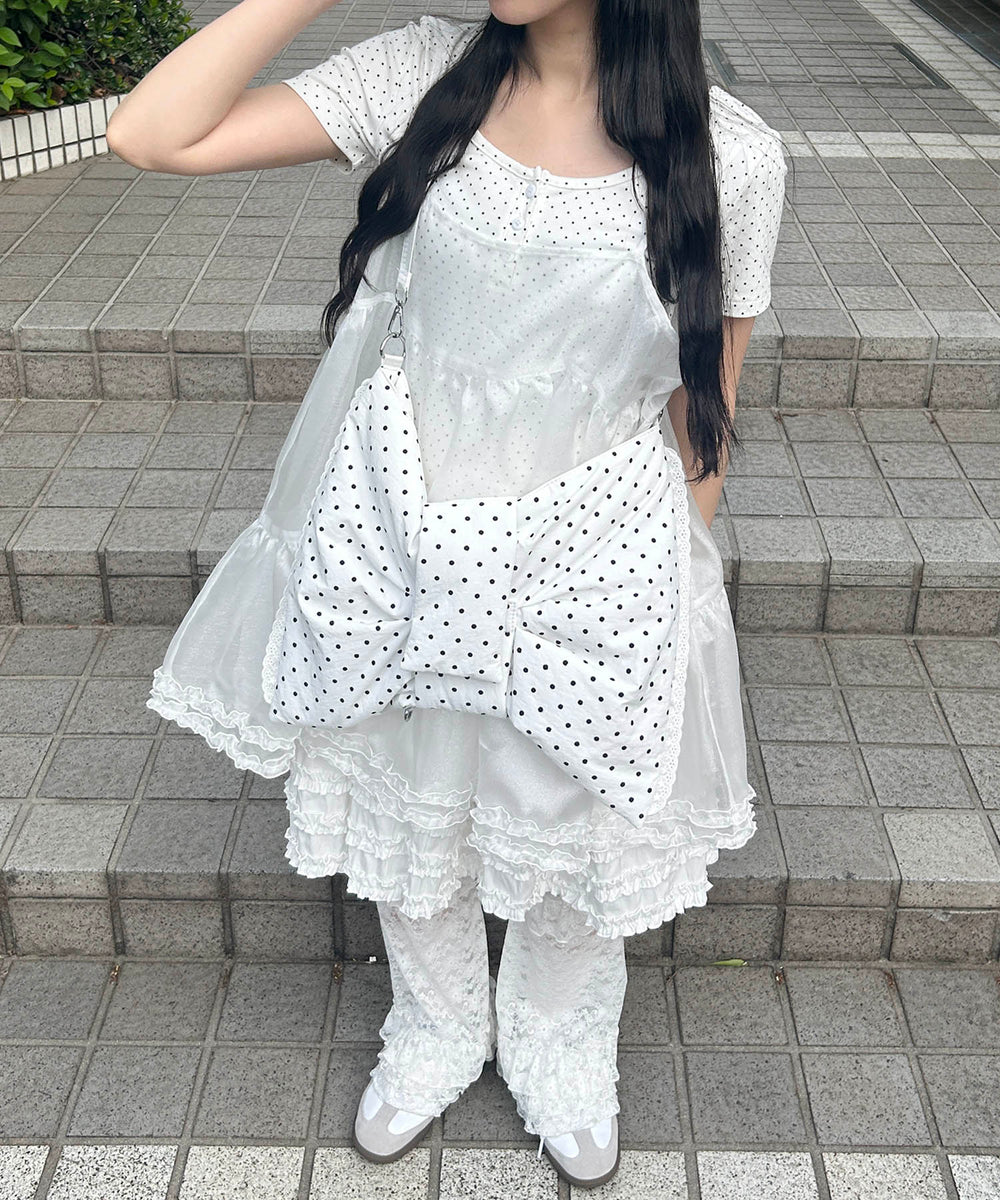 3WAYリボンパファーバッグ