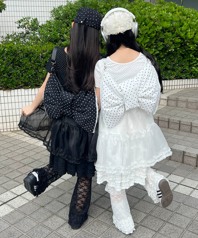 3WAYリボンパファーバッグ