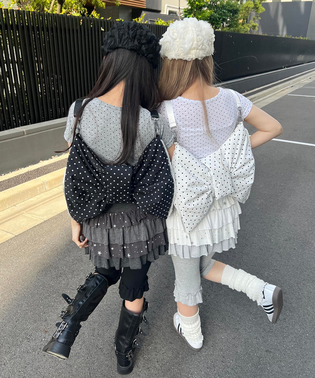 3WAYリボンパファーバッグ