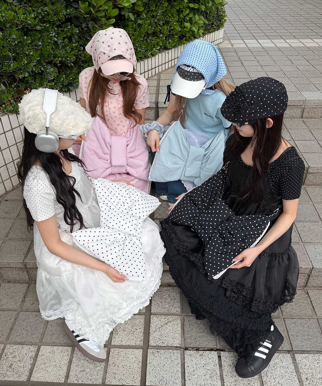 3WAYリボンパファーバッグ