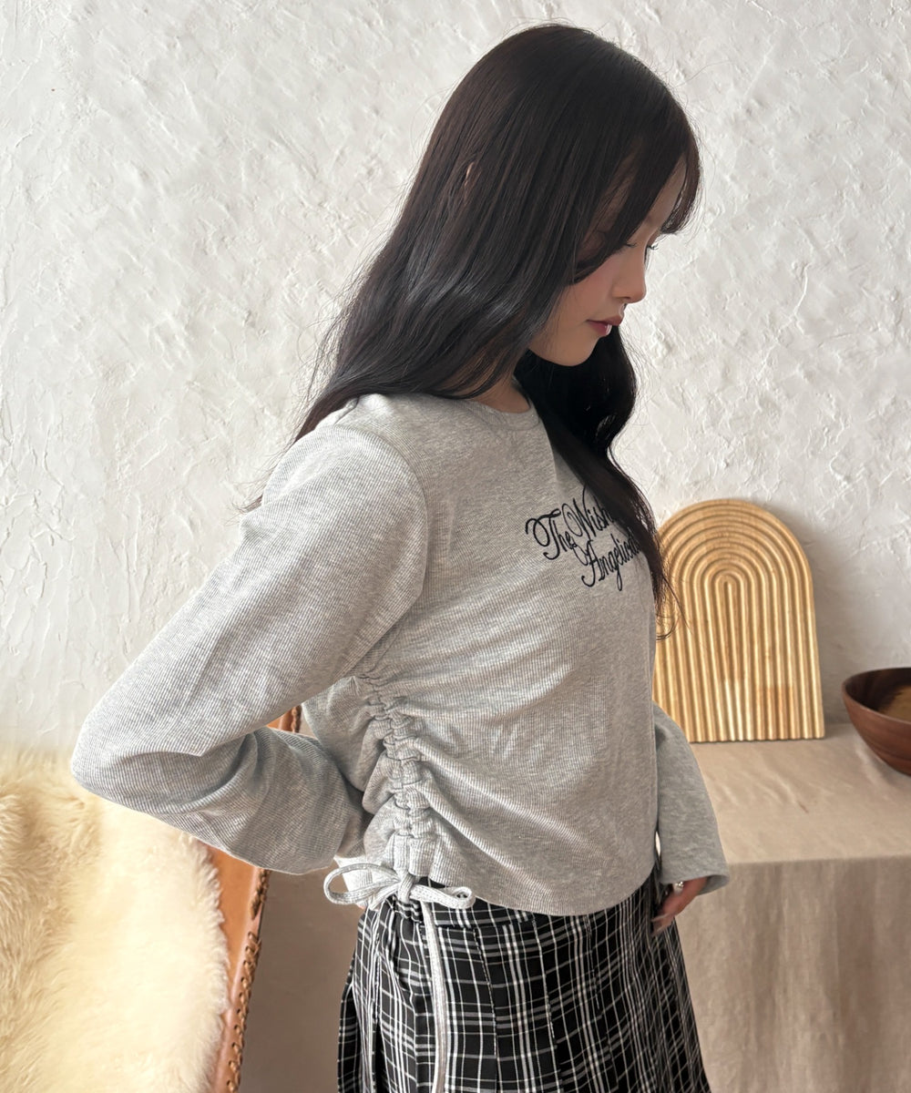 グレー モデル：155cm F着用