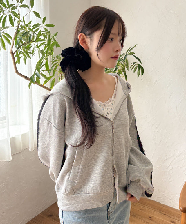グレー モデル：155cm F着用
