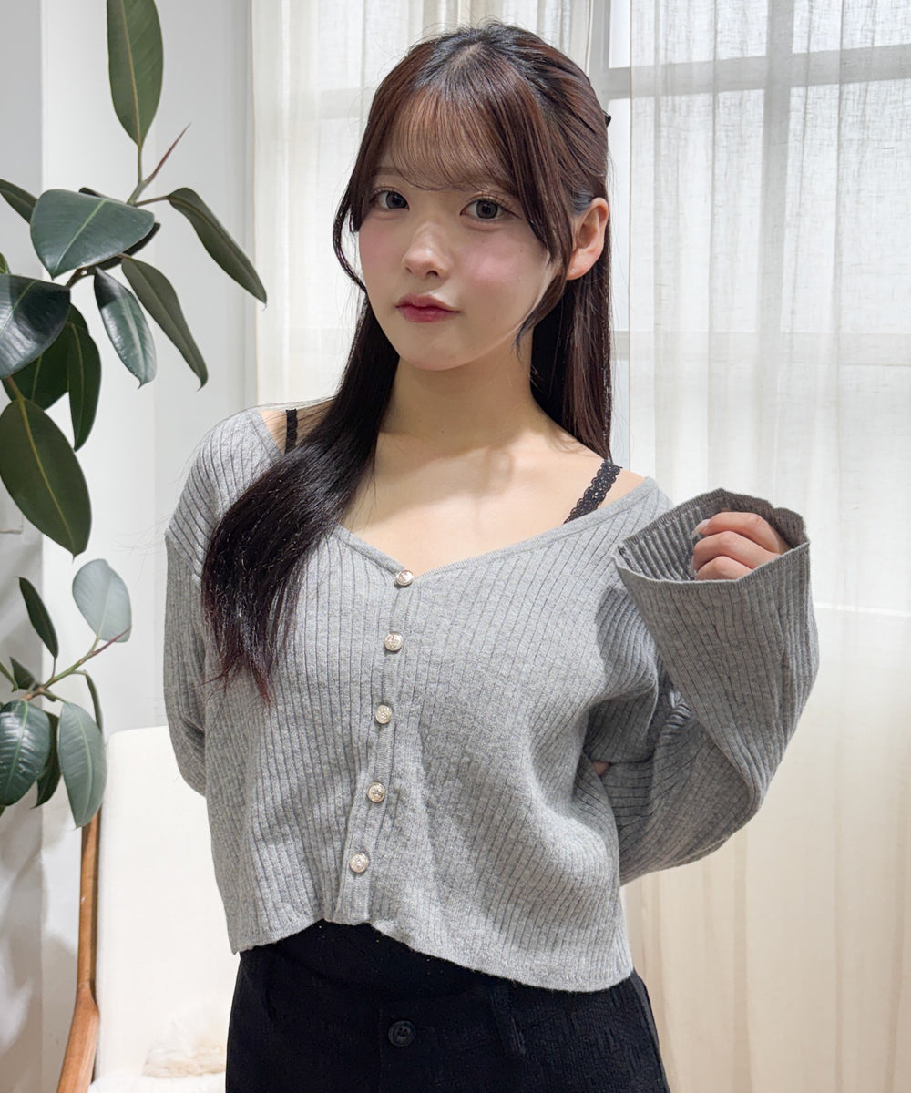 グレー モデル：155cm F着用