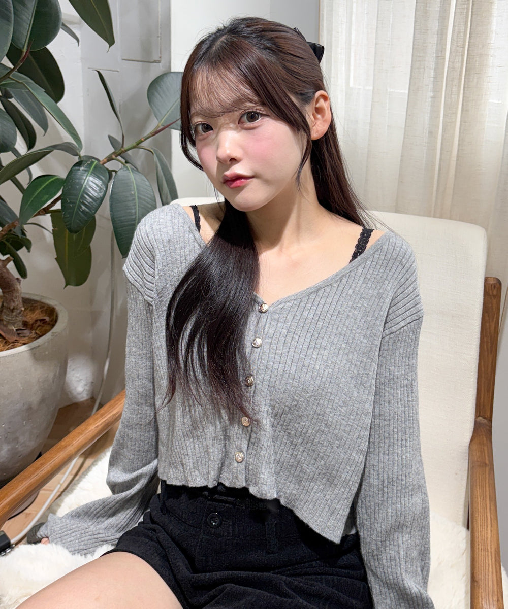 グレー モデル：155cm F着用