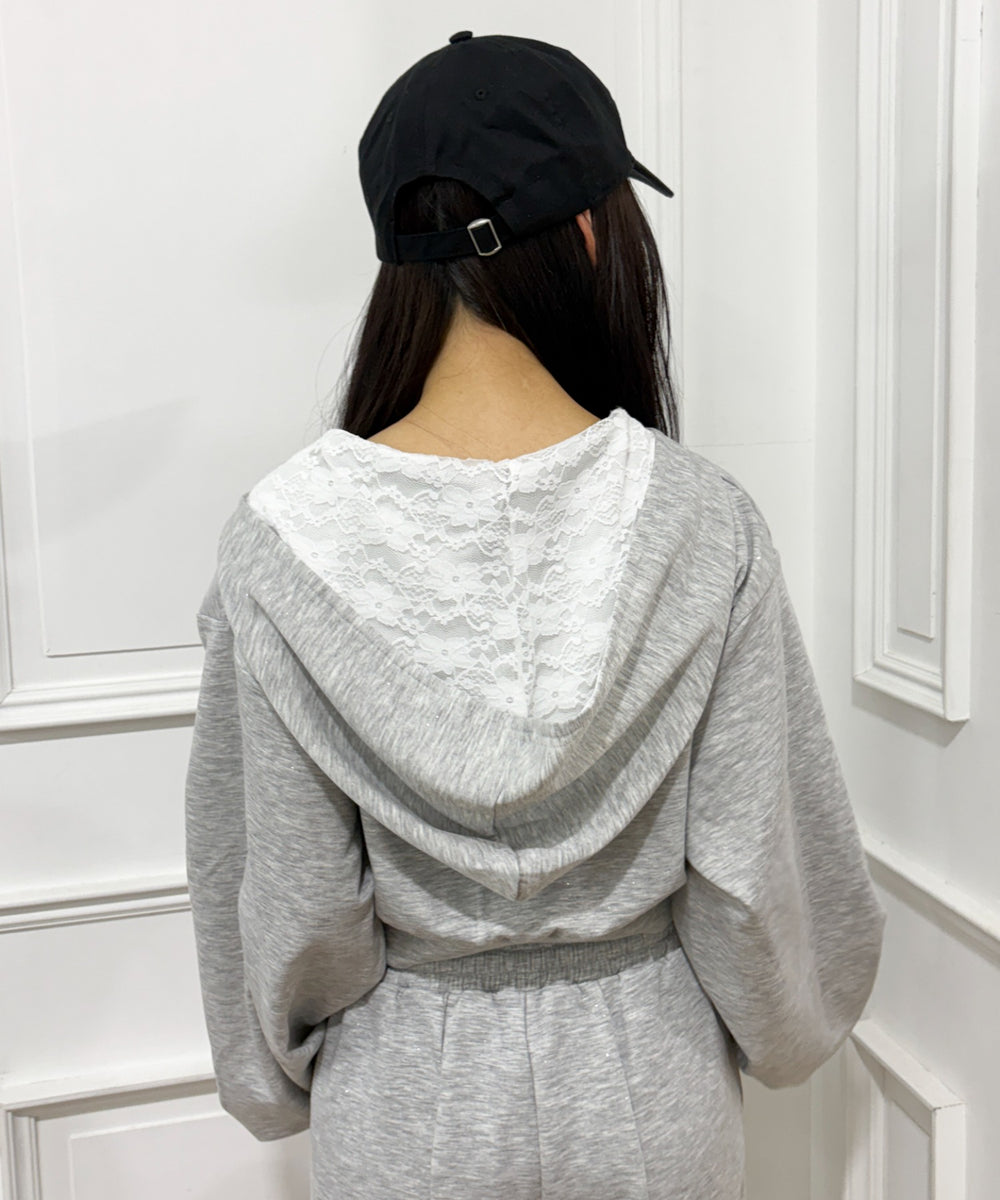 グレー モデル：155cm F着用
