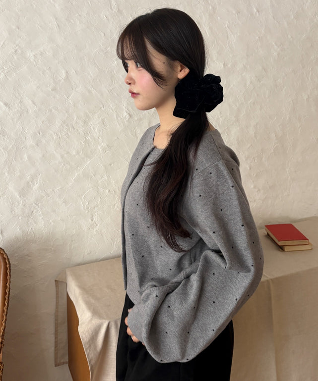 グレー モデル：155cm F着用