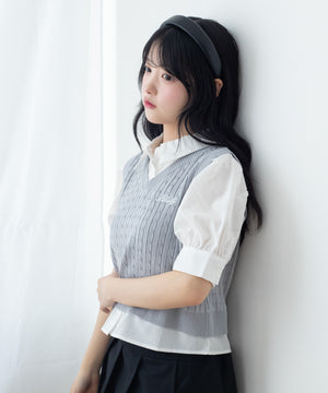 ホワイト モデル：155cm F着用