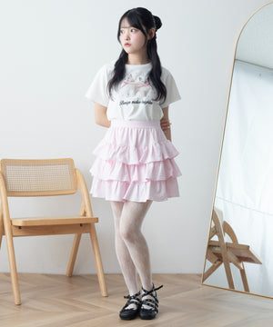ピンク モデル：155cm F着用