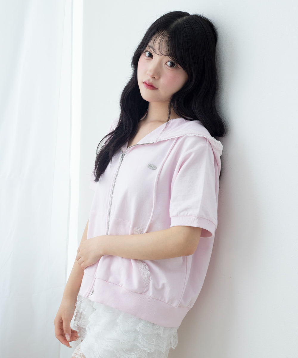 ピンク モデル：155cm F着用