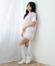 ピンク モデル：155cm F着用