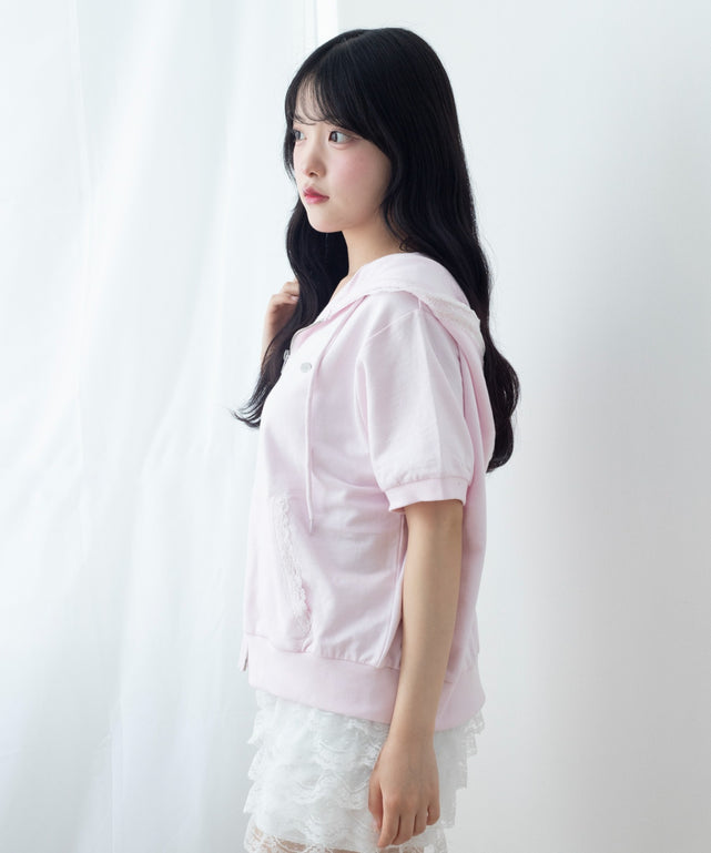 ピンク モデル：155cm F着用