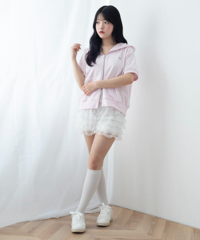 ピンク モデル：155cm F着用
