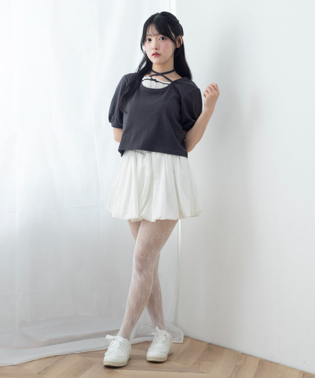 チャコール モデル：155cm F着用