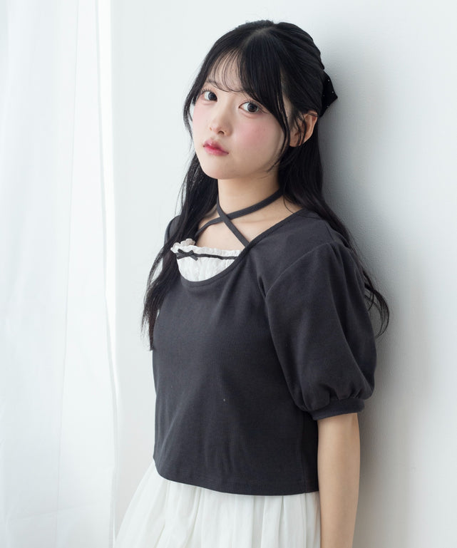 チャコール モデル：155cm F着用