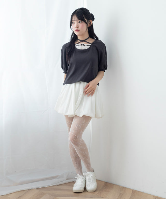 チャコール モデル：155cm F着用