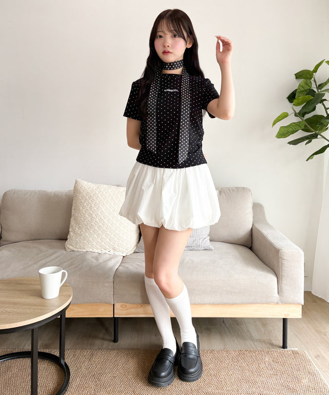 ブラック モデル：155cm F着用