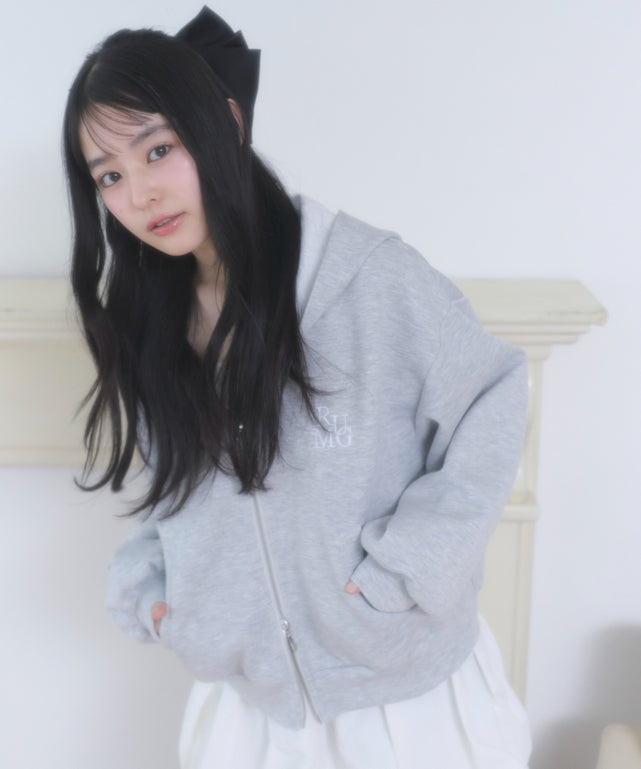 杢グレー モデル：160cm F着用