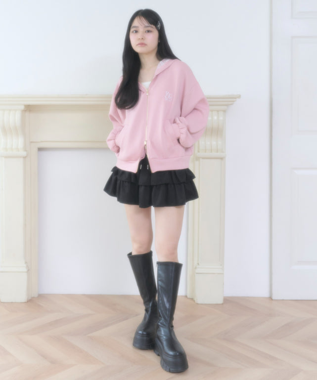 ピンク モデル：160cm F着用
