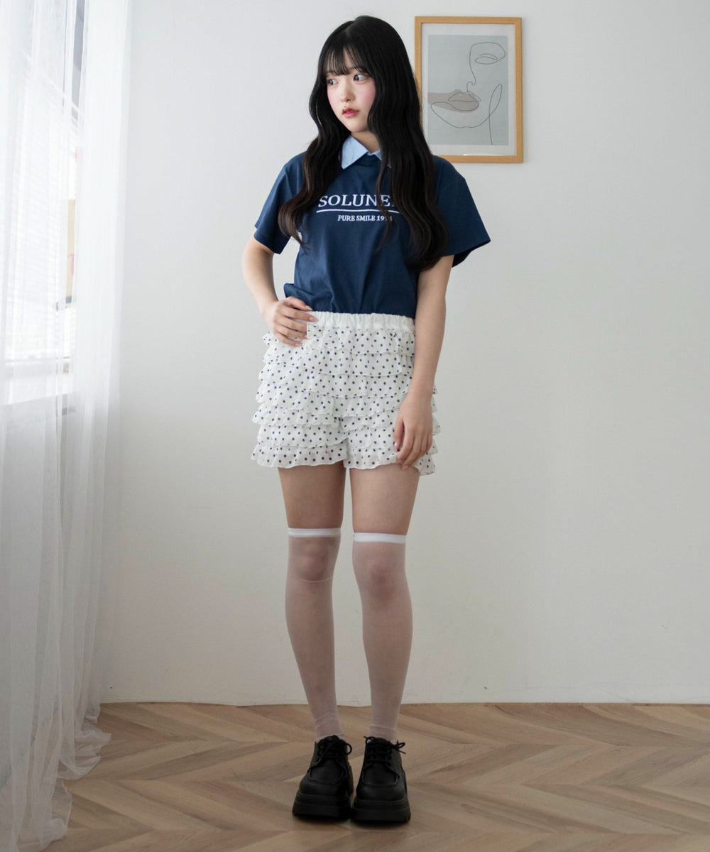 ネイビー モデル：155cm F着用