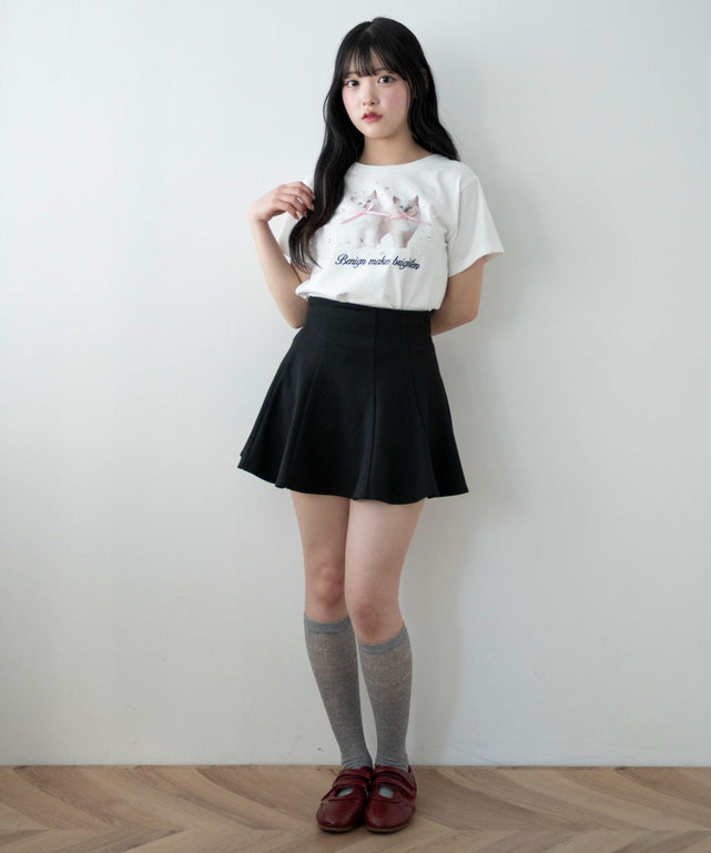 ホワイト モデル：155cm F着用