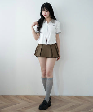 ホワイト モデル：155cm F着用