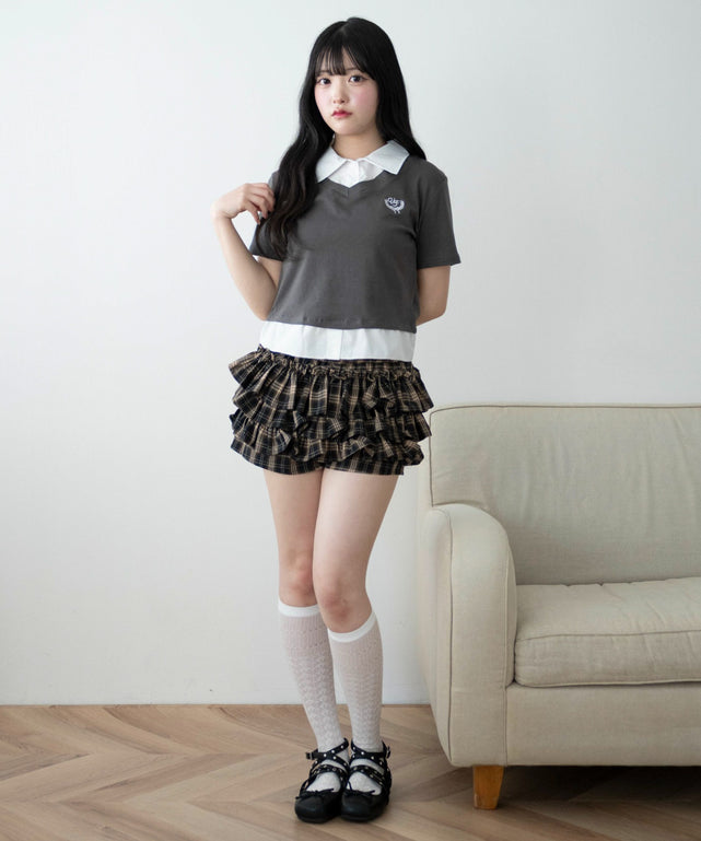 グレー モデル：155cm F着用