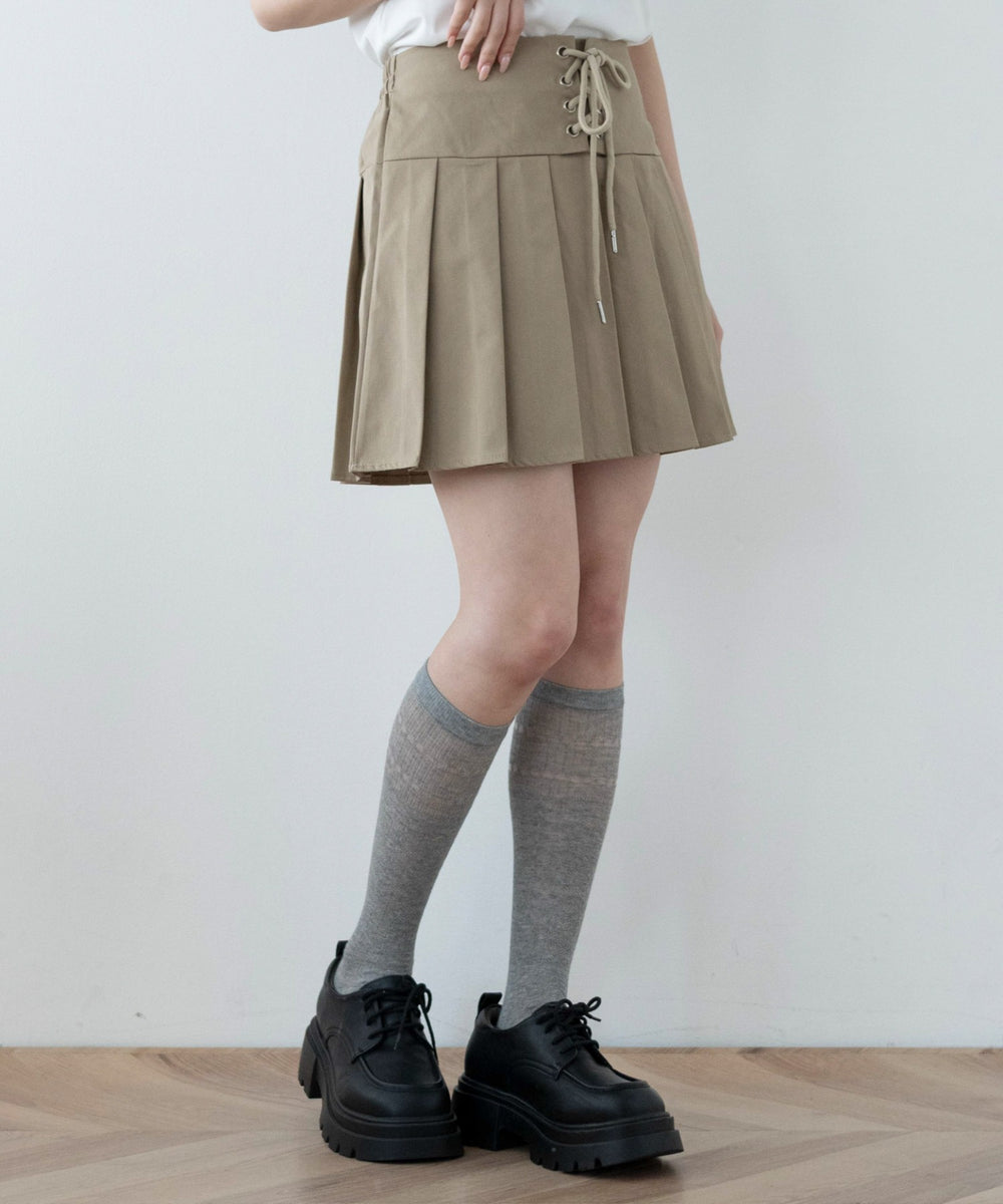 ベージュ モデル：155cm F着用
