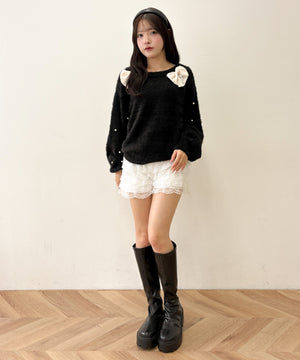 ブラック モデル：155cm F着用